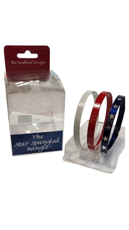 Riz Star Spangled Bangle Set of 3