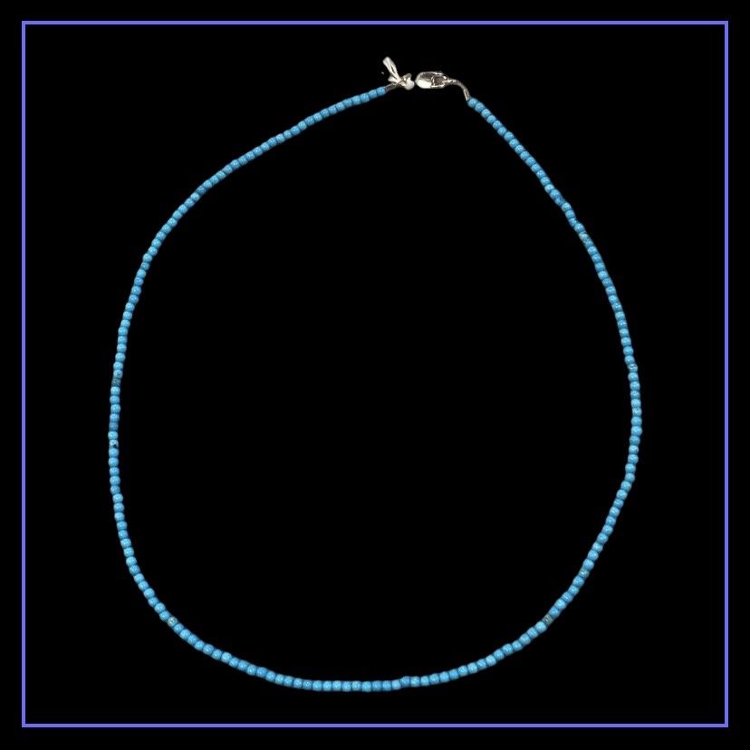 Trueworthy Necklace Small Rounded Turquoise