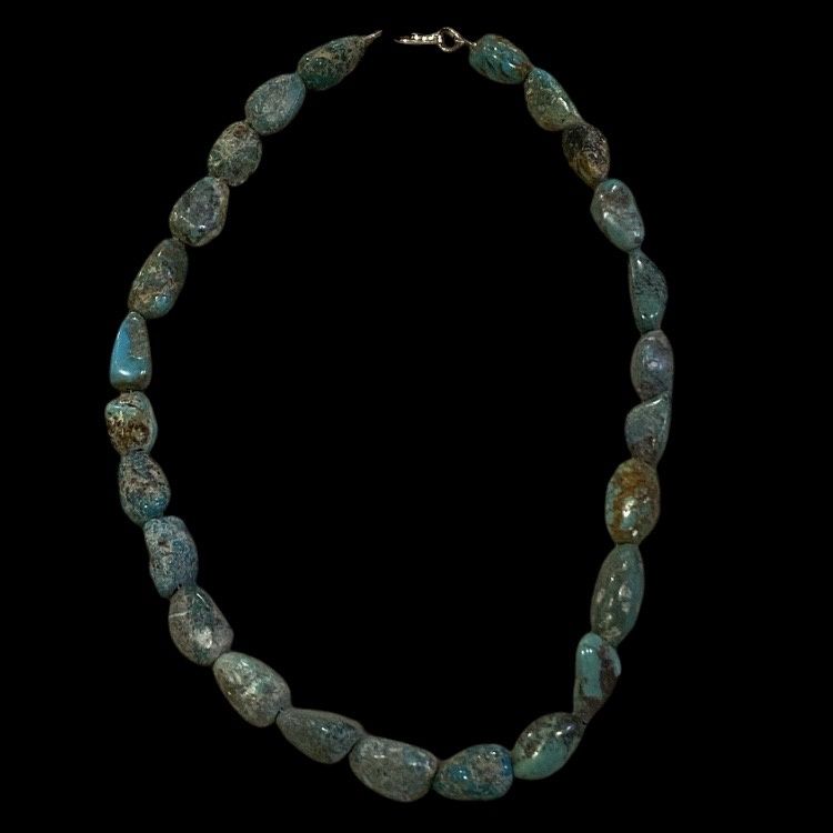 Trueworthy Necklace Chunky Turquoise