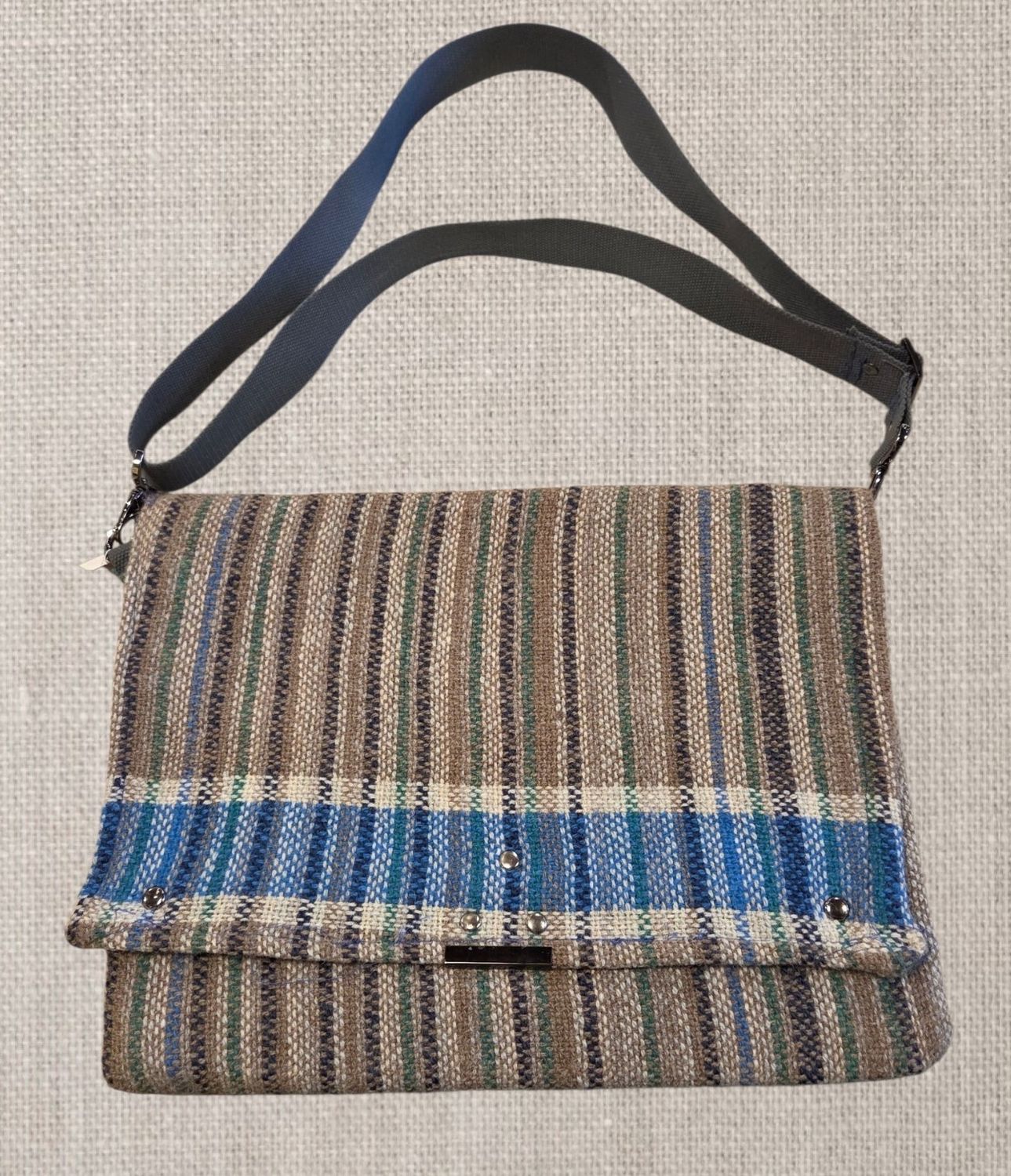 Ward Handwoven Messenger Bag with Weather Proof Interior