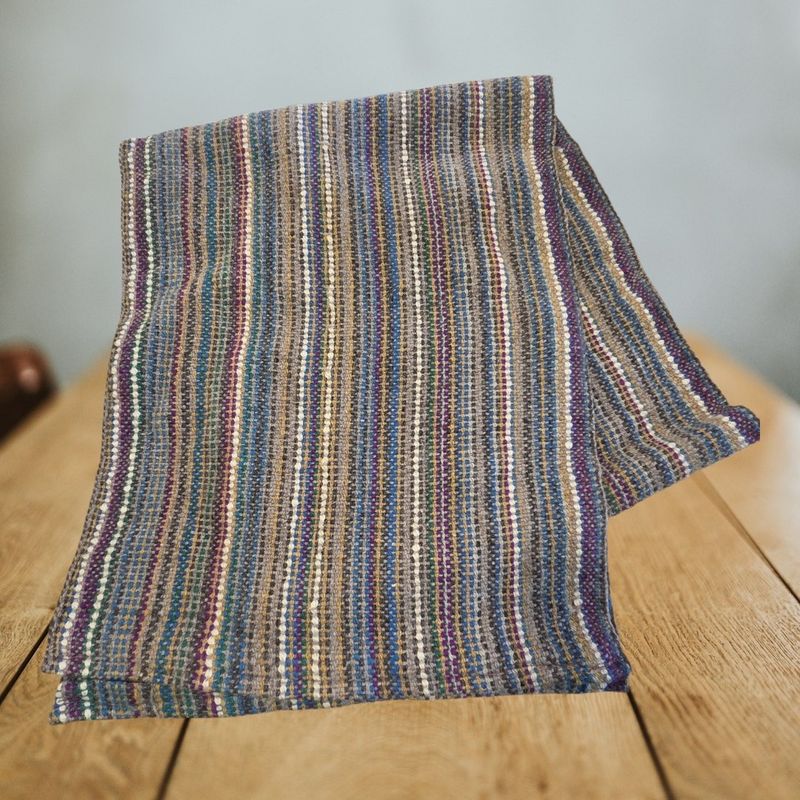 Ward Handwoven Rug Wool Table Runner