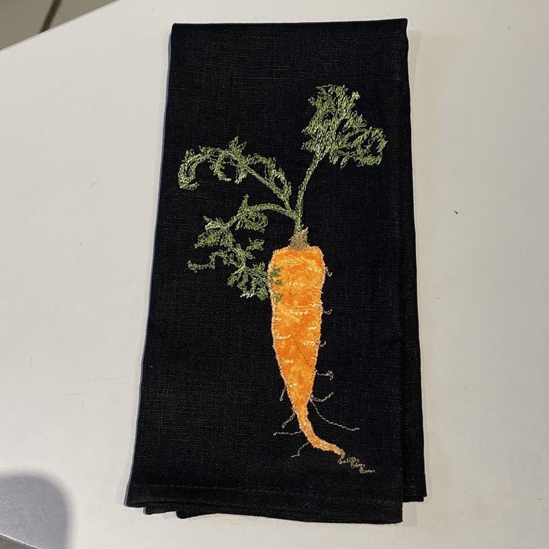Yvonne Linen Napkin Carrot