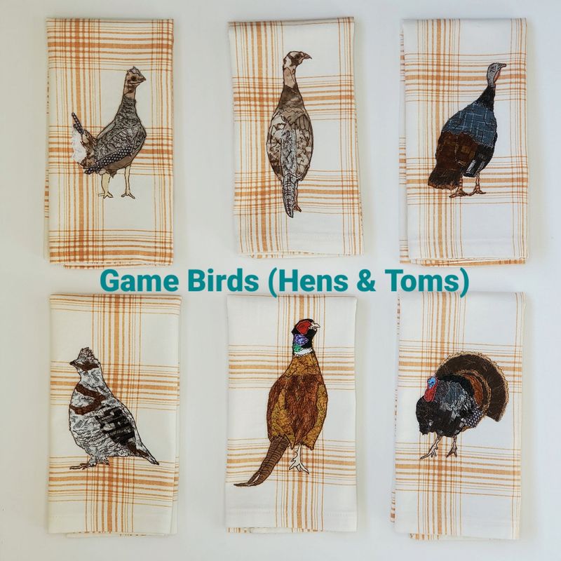 Yvonne Game Bird Napkins