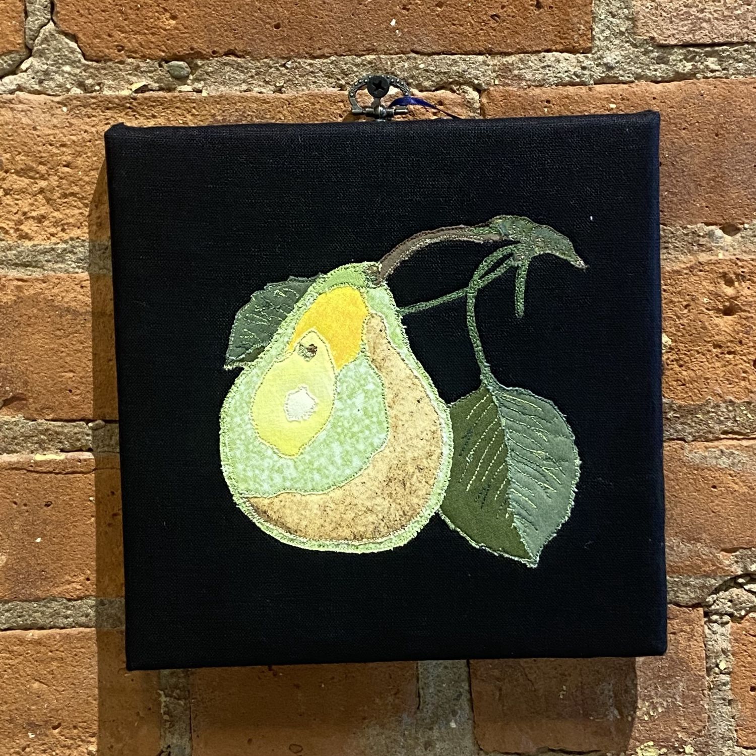 Yvonne Pear Wall Art 8x8