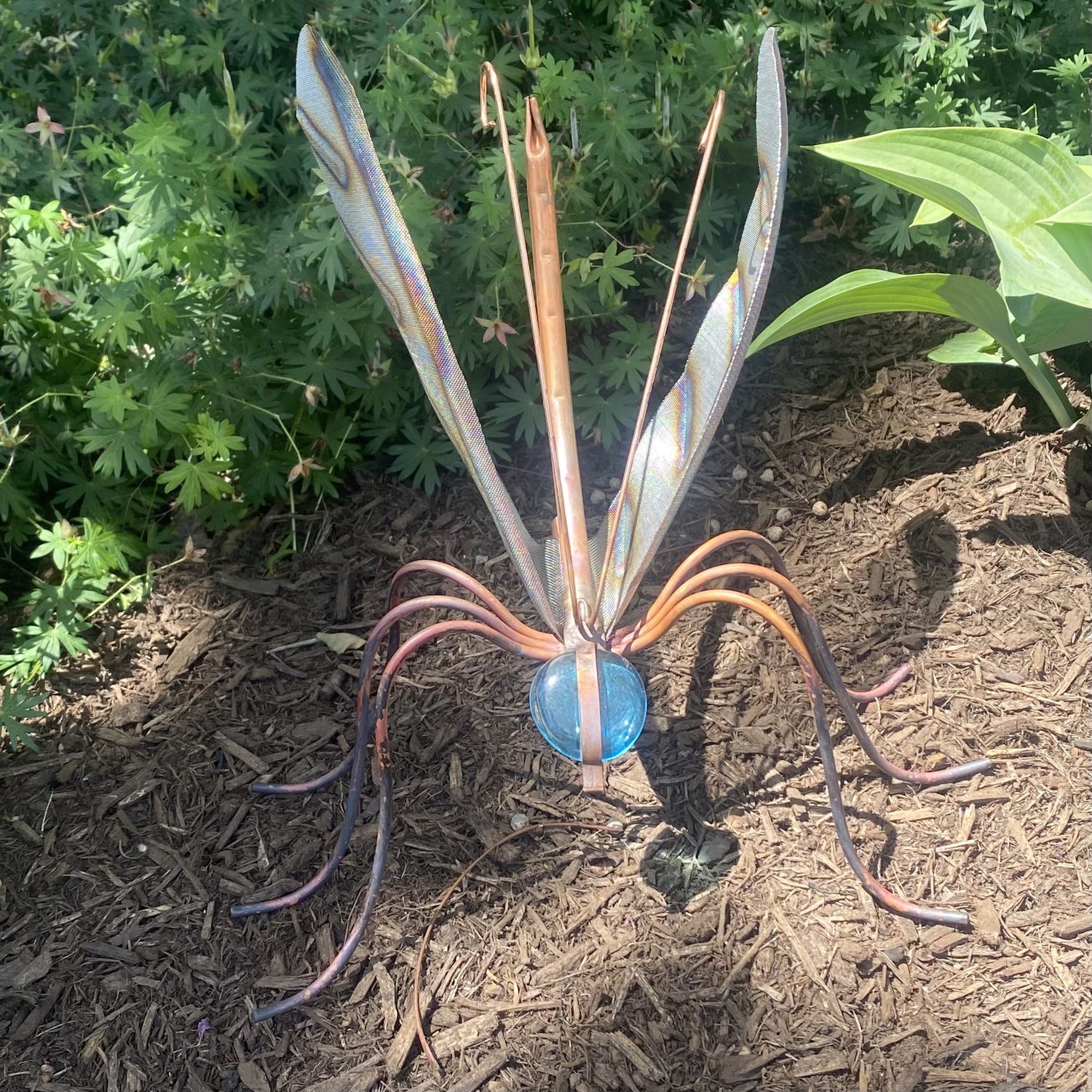 CopperWorks Katydid, Color: Light Blue Eyes