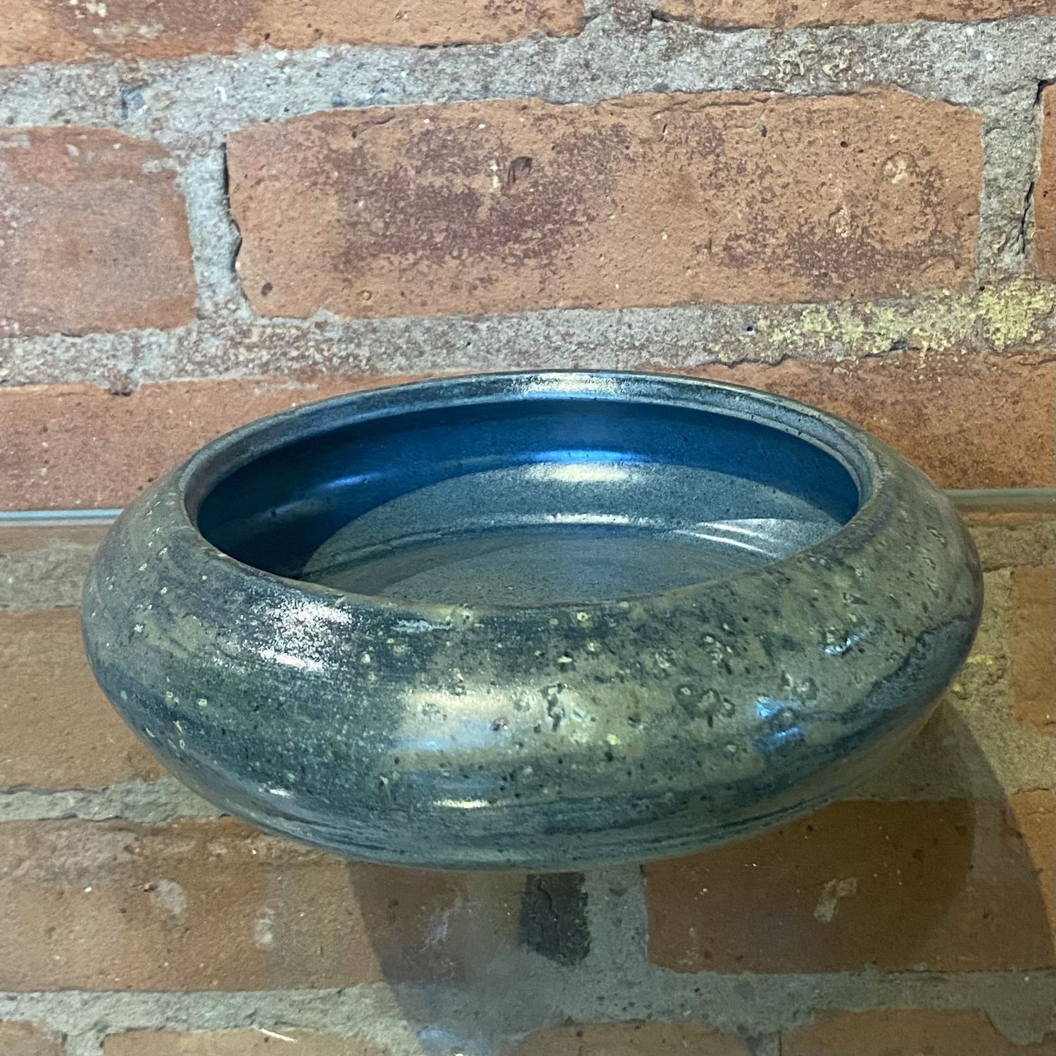 Humble Earth Short Blue Bowl