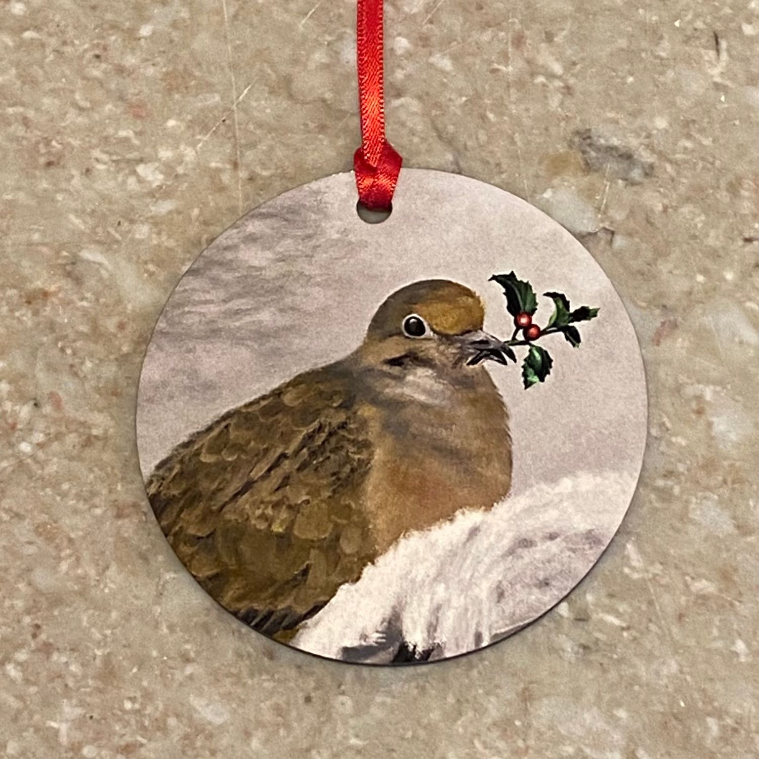 Finewood Ornament Turtle Dove