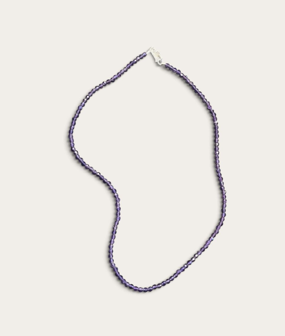 Trueworthy Necklace Faceted Amethyst