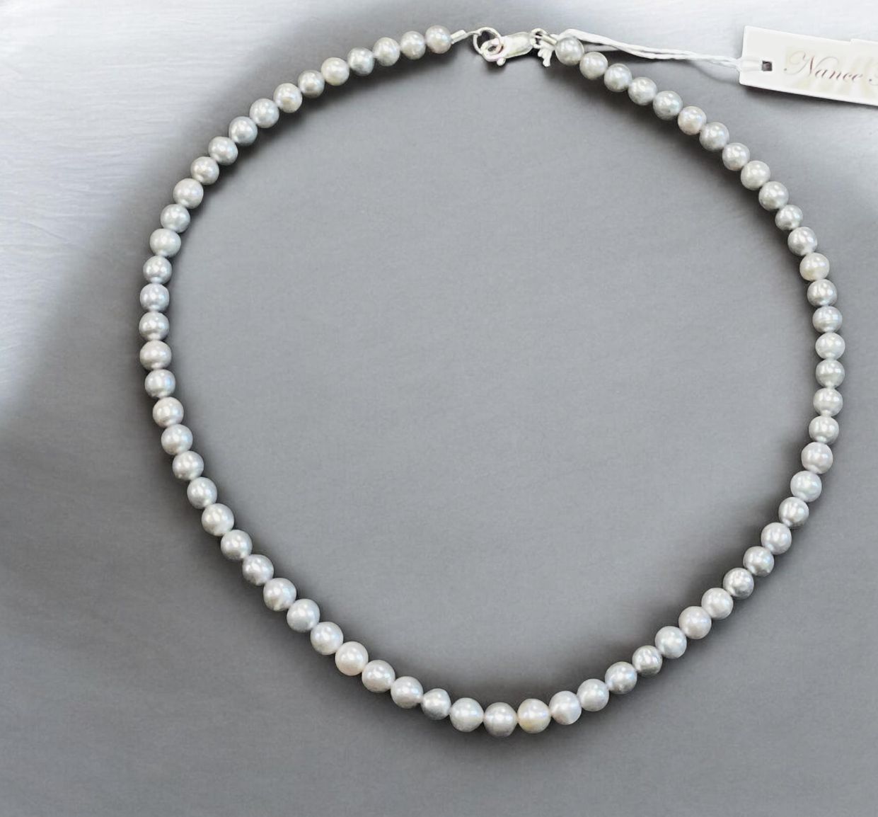 Trueworthy Necklace Silver Freshwater Pearl