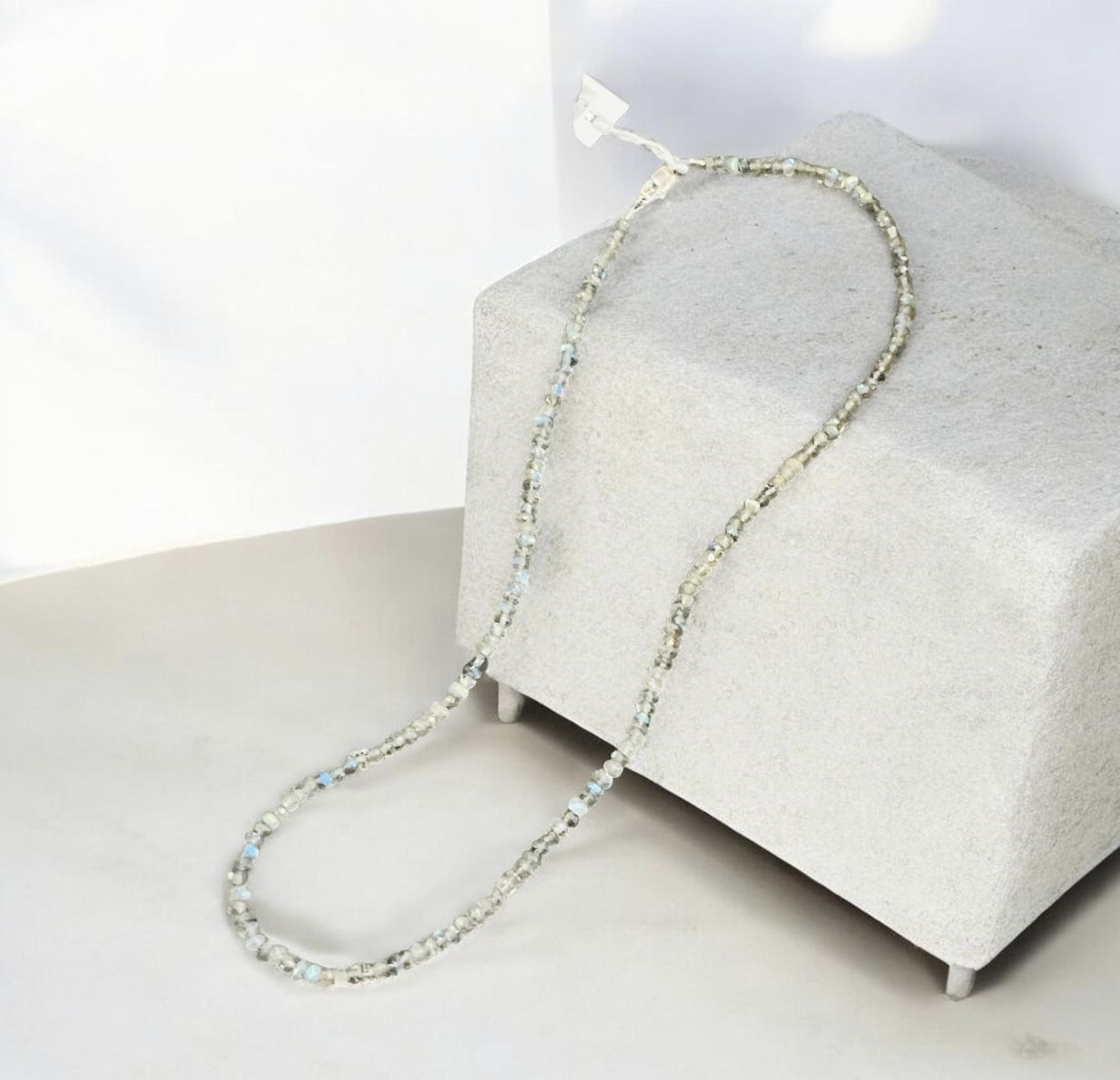 Trueworthy Necklace Faceted Labradorite Strand