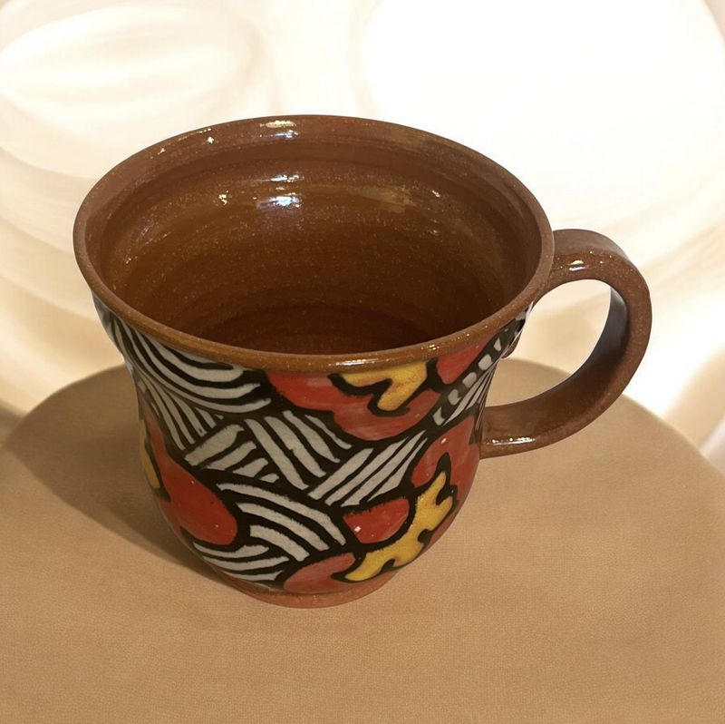 Okechukwu Extra Large Mug Red and Yellow 65