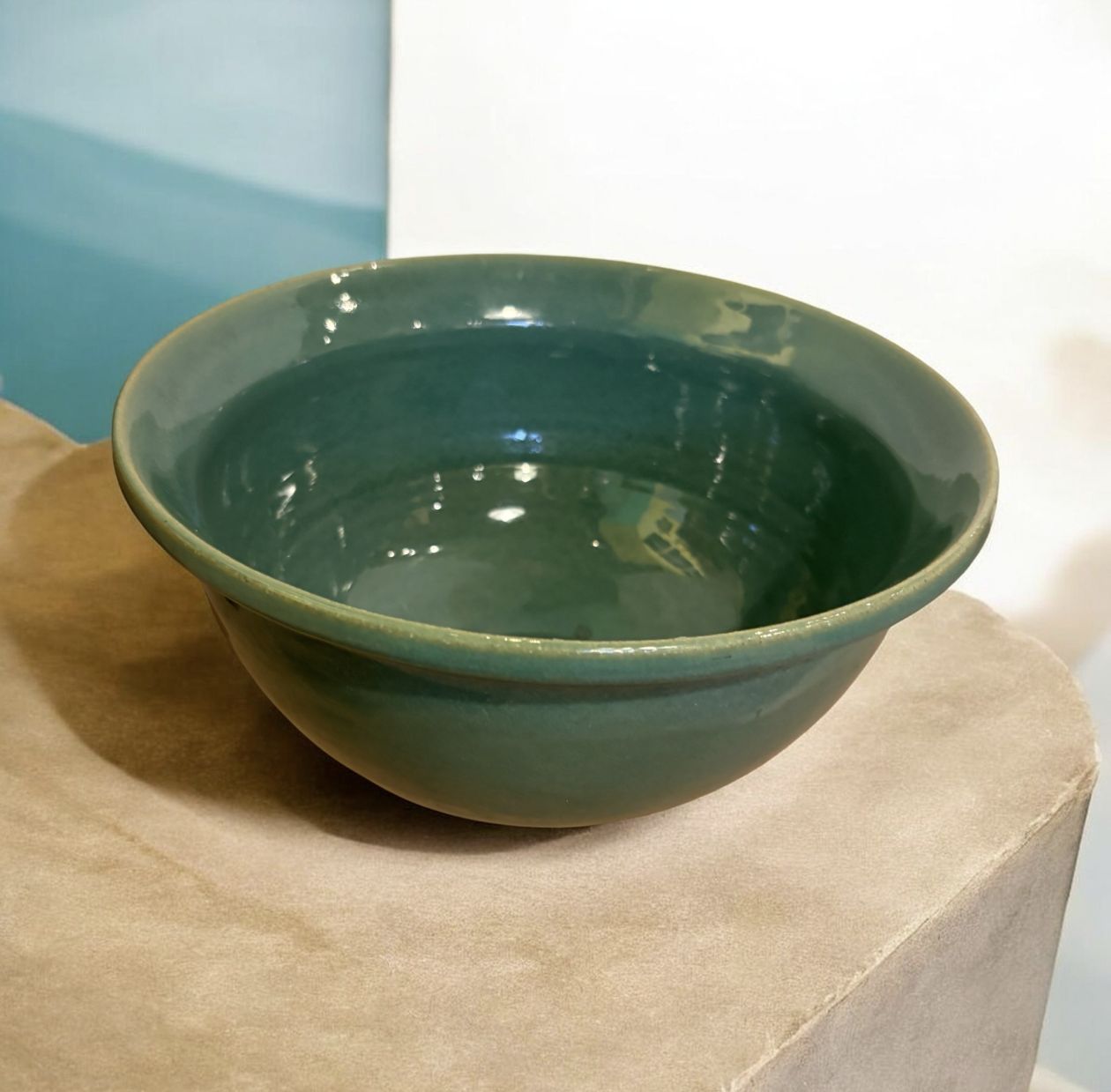 Okechukwu Large Batter Bowl Light Green 1