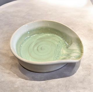 BMF Spoon Rest Light Green and White