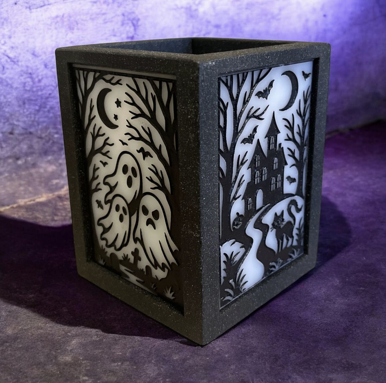 Julius Votive Holder Acrylic Halloween
