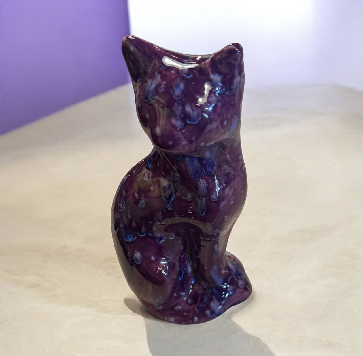 Vision Cat Stand Up Small Purple
