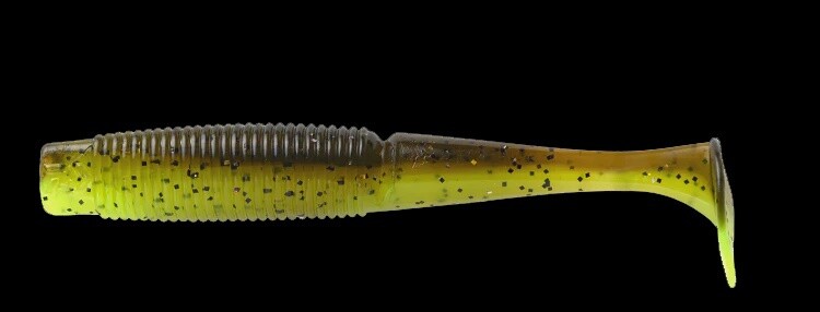 Bait Junkie 3.2in Minnow2, Colour: GP Chartreuse UV