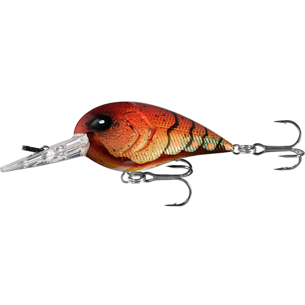 Gordito 2 inch 3/8oz, Colour: Fire and Ice Craw