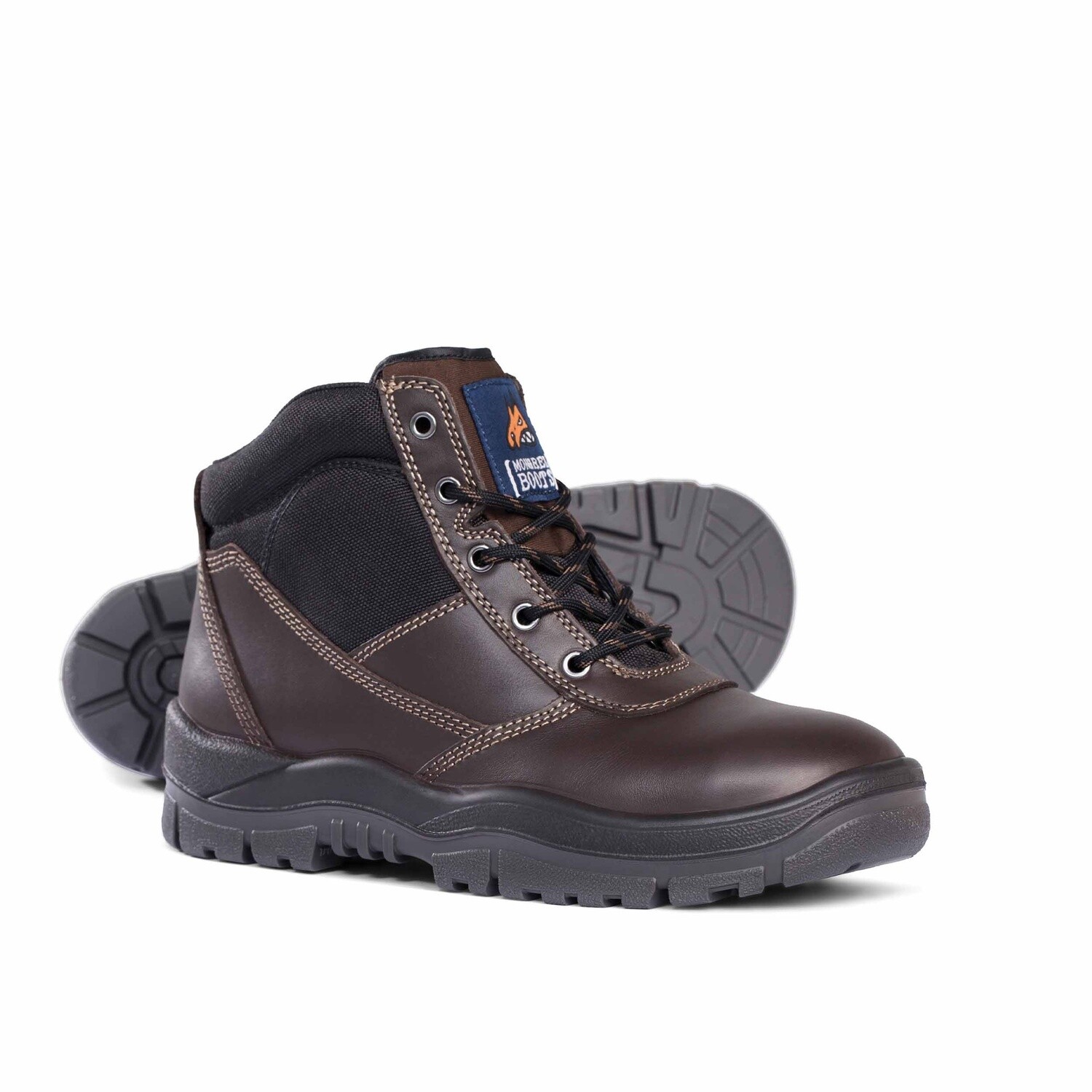 Non Safety Lace Up Workboot 917030 - Brown, Size: 3