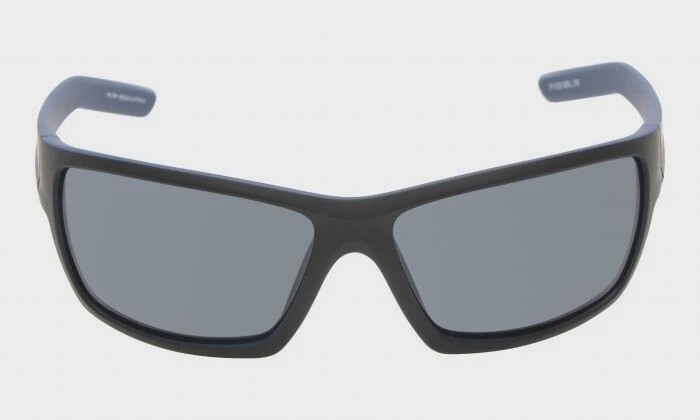 P1550 Polarised Lifestyle Sunglasses - Matt Black Frame, Colour: Smoke Lens