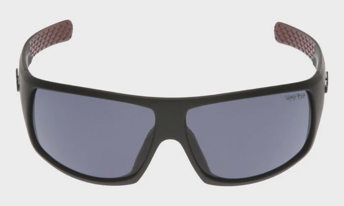 PT6881 Polarised Lifestyle Sunglasses - Matt Black Frame, Colour: Smoke Lens