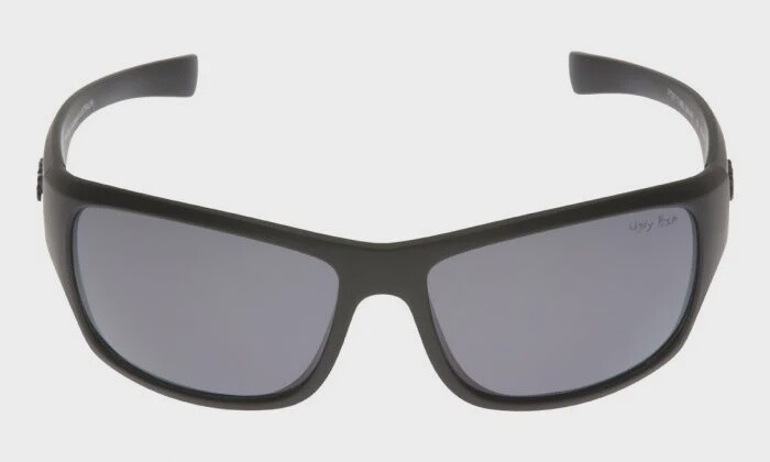 PT9717 Polarised Lifestyle Sunglasses - Matt Black Frame, Colour: Smoke Lens
