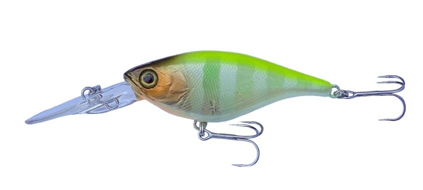 Soul Flat 58FSK Lure, Colour: Pol Chart Back Blue Gill
