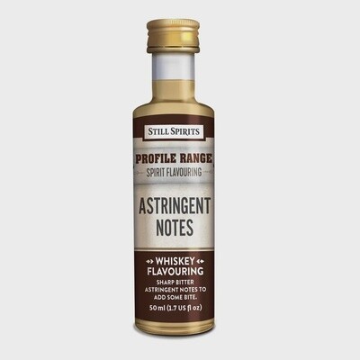 Still Spirits Profiles Whiskey Astringent Notes
