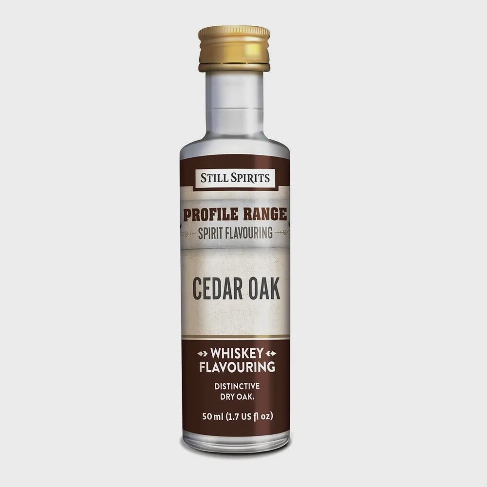 Still Spirits Profiles Whiskey Cedar Oak
