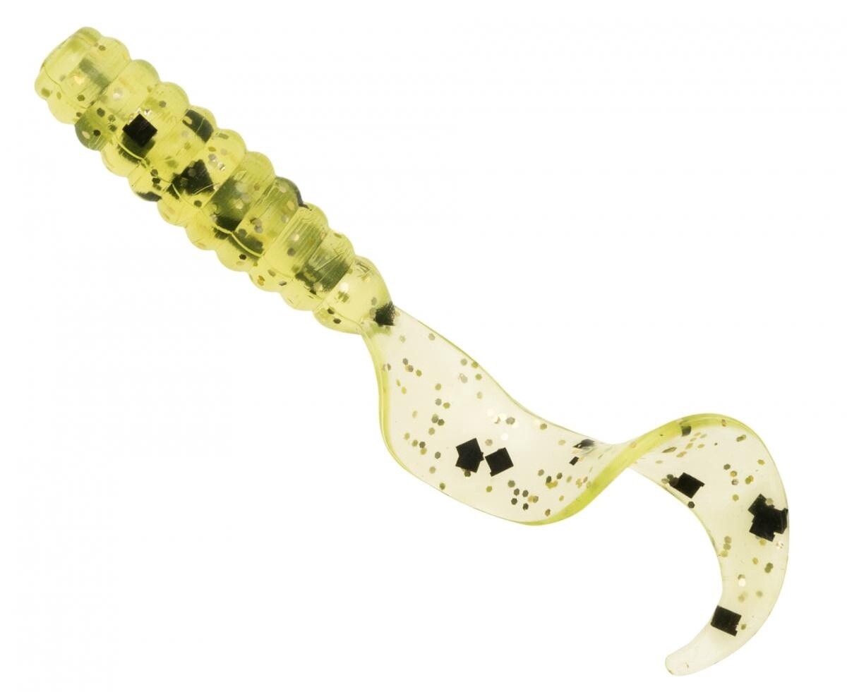 Zman GrubZ 2&quot;, Colour: Chartreuse Sparkle