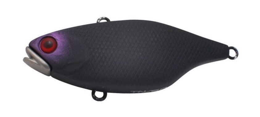 Jackall TN60 Silent Lipless Crankbait, Colour: Mat Black