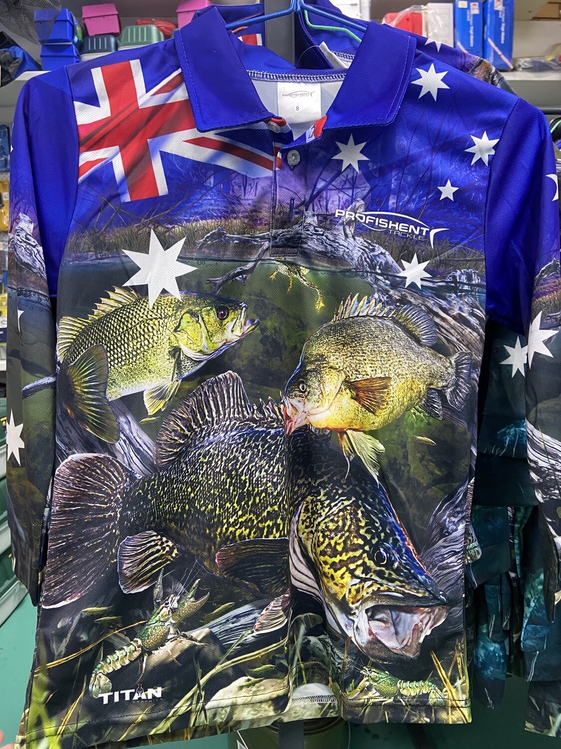 Sublimated L/S Oz Fresh Water Adult, Size: XS