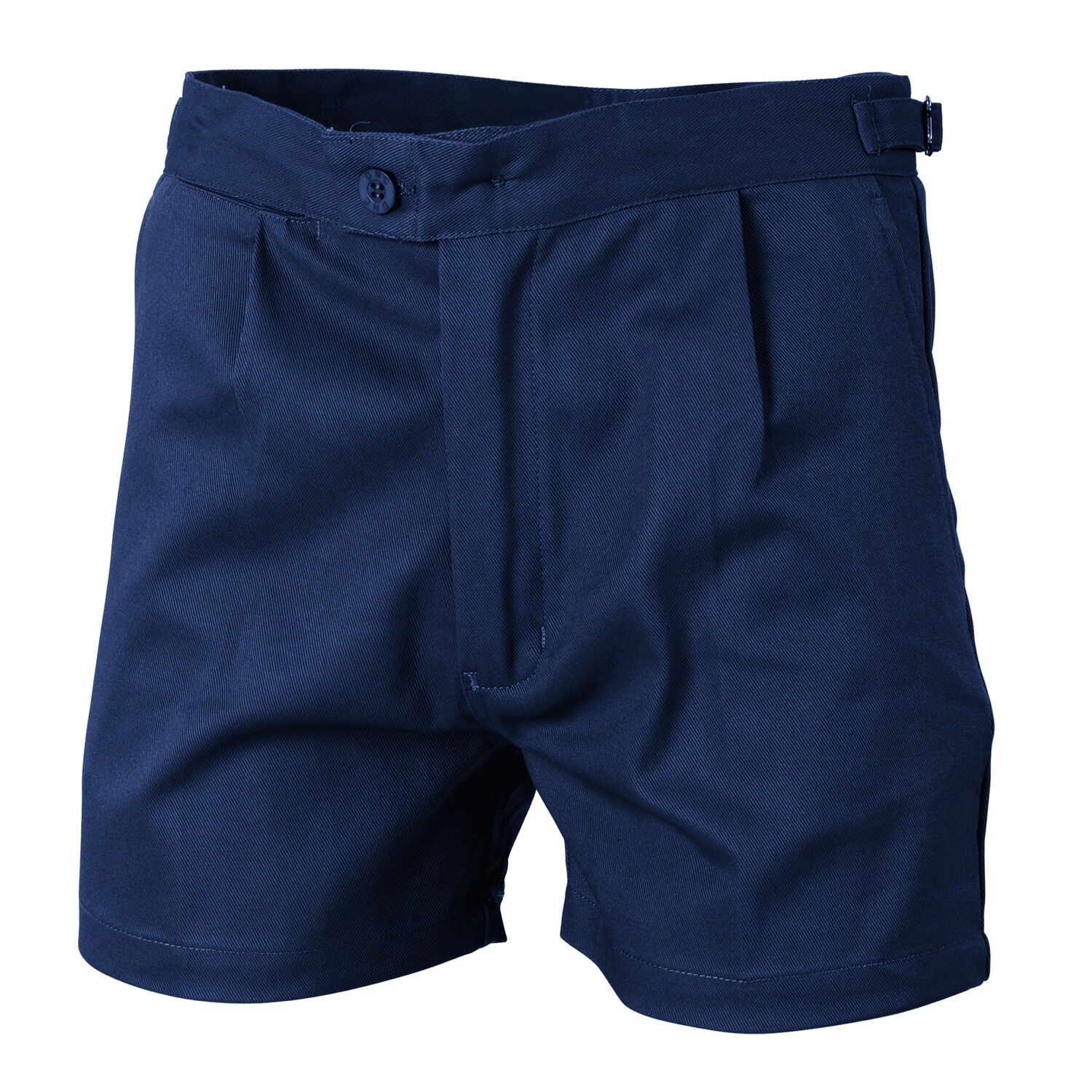 Cotton Drill Utility Shorts, Colour: Navy, Size: 97R