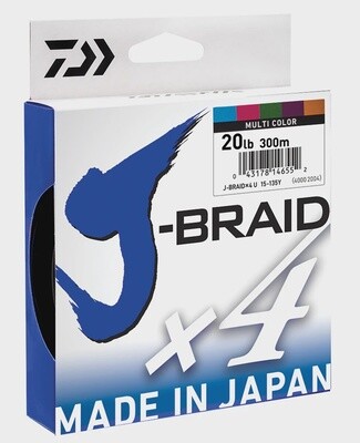 J-Braid X4 300m Multi