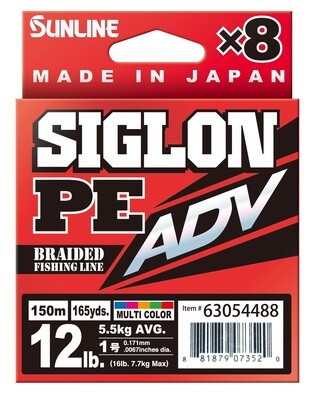 Sunline Siglon PE Adv x8 150m Multi Colour
