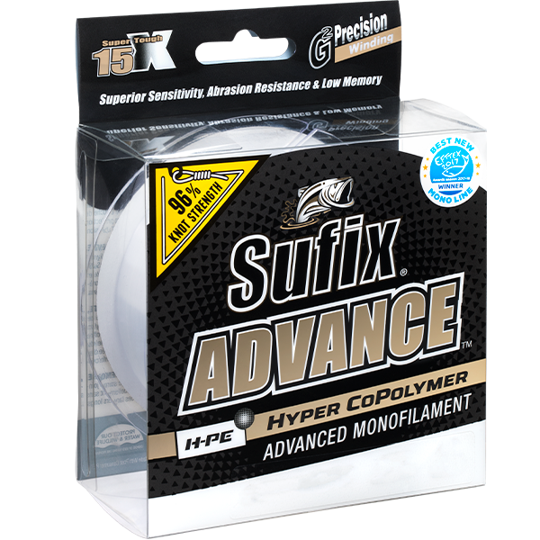 Sufix Advance Mono 250m, Size: 48lb