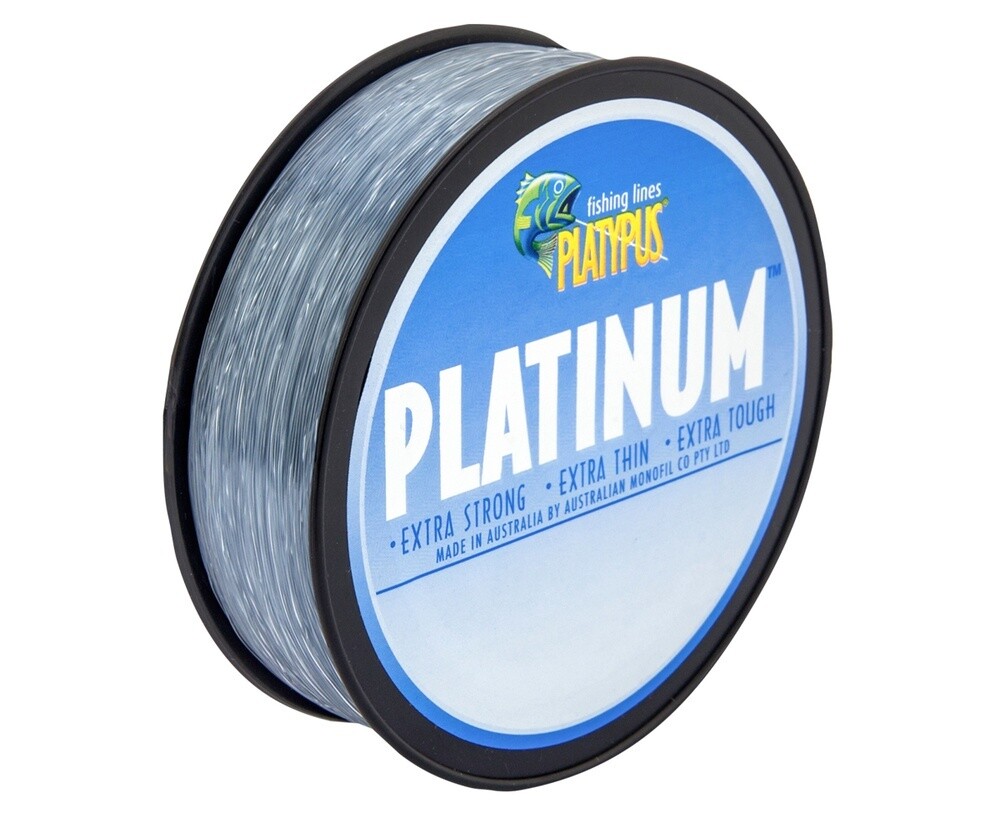 Platypus Platinum Monofilament 1000m, Size: 25lb