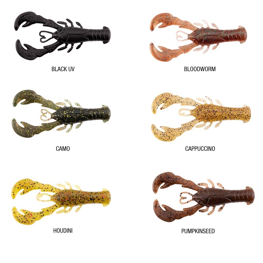 PowerBait Craw 2.5inch, Colour: Black UV