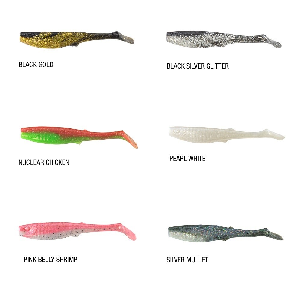 Gulp Paddleshad 6 inch, Colour: Silver Mullet