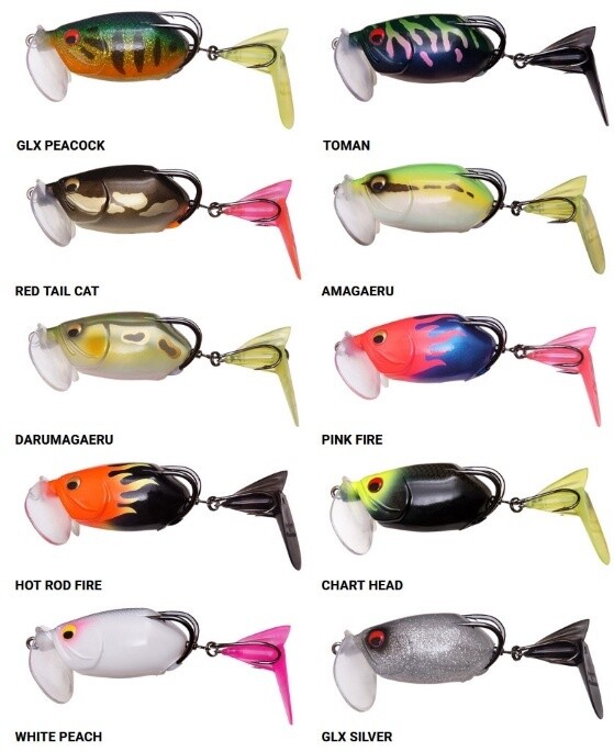 Megabass Batra-X, Colour: Peacock