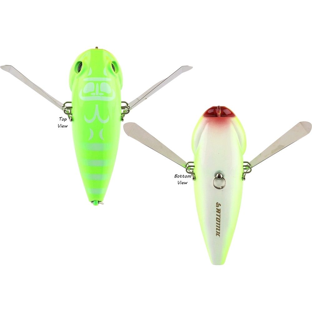 Hardz Slappa 90mm, Colour: Green Rainforest Cicada