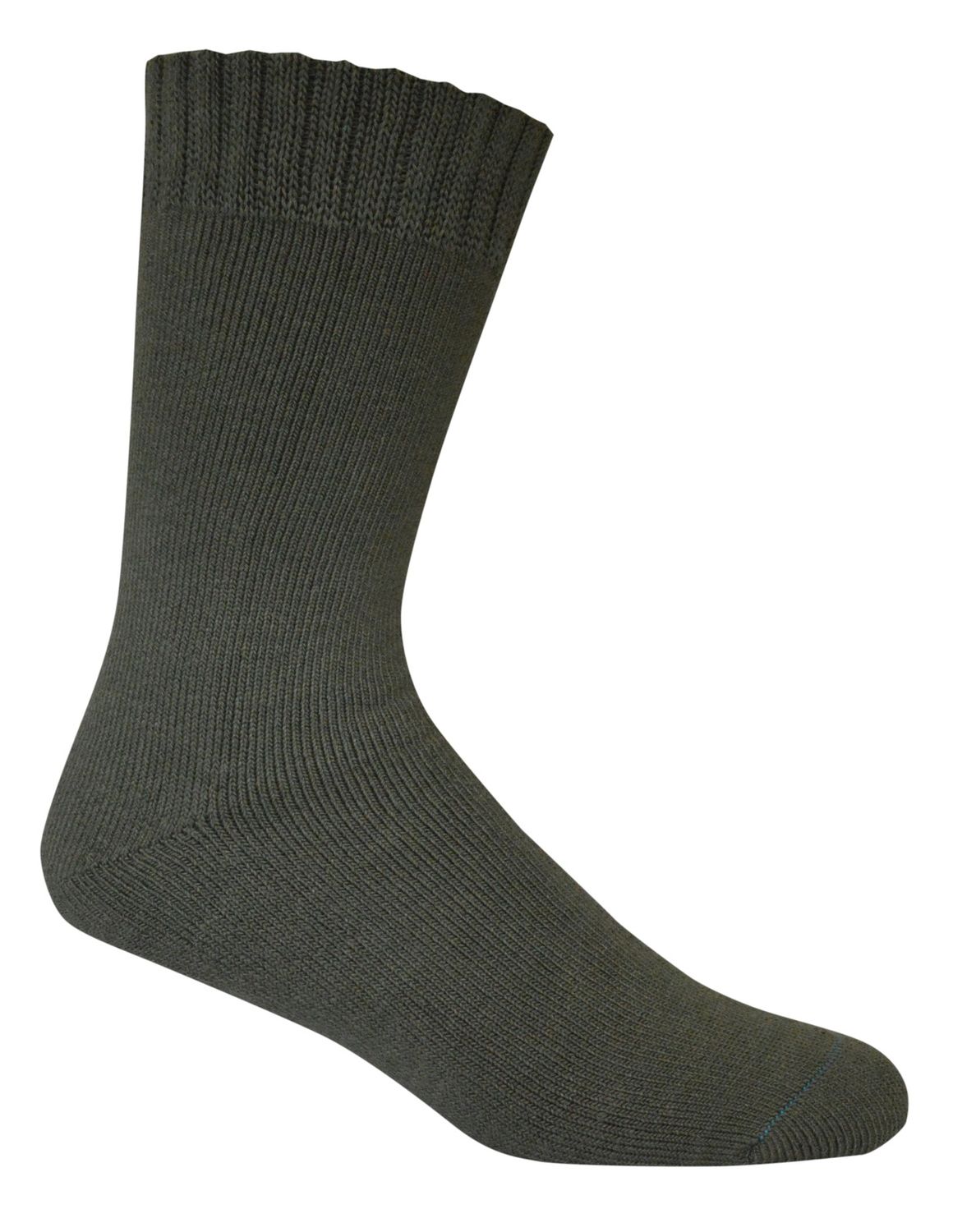 Bamboo Extra Thick Socks, Size: M4-6/W6-8, Colour: Khaki