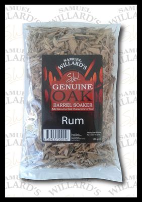 Samuel Willard&#39;s Genuine Oak Barrel Soaker  Rum 100g