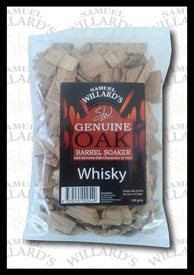 Samuel Willards Genuine Oak Barrel Soaker Whiskey 100g