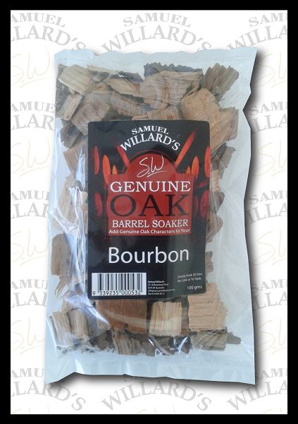 Samuel Willard&#39;s Genuine Oak Barrel Soaker Bourbon 100g
