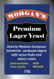 Morgans Premium Lager Yeast
