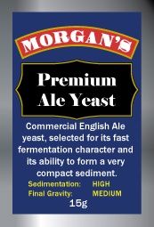 Morgans Premium Ale Yeast