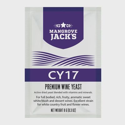 Mangrove Jack&#39;s Wine Yeast - CY17 8g