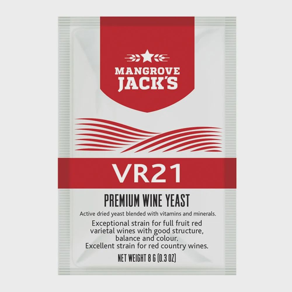 Mangroves Jack&#39;s Wine Yeast - VR21 8g