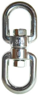 Swivel Eye &amp; Eye S/S 8mm