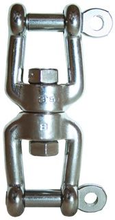 Swivel Jaw &amp; Jaw S/S 6mm